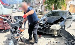 Kahramanmaraş’ta Araç ile Motosiklet Çarpıştı: 1 Yaralı