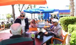 Belediye Emekli Kahvelerinde Vatandaşlarla Bir Araya Geldi