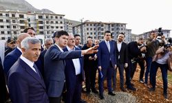 Kahramanmaraş’ta TOKİ Konutları ve Kamu Yatırımları İncelendi