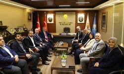Yücel Arzen ve Nevzat Pakdil'den AK Parti İl Başkanlığı’na Ziyaret