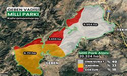 Kahramanmaraş’ın Doğa Harikası Geben Vadisi, Milli Park Statüsüne Kavuştu