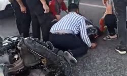 Kahramanmaraş’ta Trafik kazası: Motosiklet Sürücüsü Ağır Yaralandı