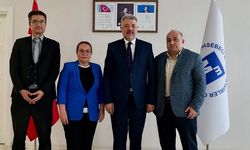 KMTSO’lu Heyetten Başkan Kalın’a Hayırlı Olsun Ziyareti