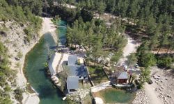Sıcaktan Kaçan Yedigöze Tabiat Parkında Serinliyor