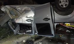 Takla Atan Otomobil Hurdaya Döndü: 2 Yaralı
