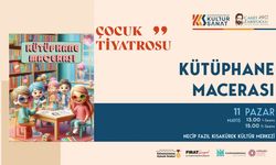 Miniklere Tiyatro Keyfi: "Kütüphane Macerası" Sahnelenecek