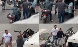 Trafikte Bıçaklı Kavga