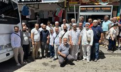 Kahramanmaraş’ta Kasap Hacı Adayları Uğurlandı