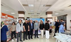 KSÜ Rektör Yardımcılarından Ceza İnfaz Kurumu Ürünleri Standına Ziyaret