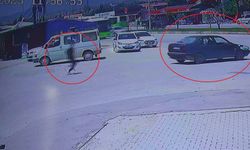 El Frenini Çekmeyi Unuttuğu Aracının Peşinden Koşsa Da Çaresiz Kaldı