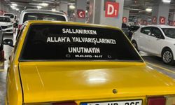 Kahramanmaraş’ta Aracın Camında Anlamlı Mesaj