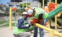 Dulkadiroğlu’nda Park Ve Bahçeler Yaza Hazır