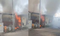 Kahramanmaraş'ta Konteyner Yangını Korkuttu