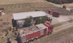 Kahramanmaraş’ta Ev Yangınına Ekiplerden Anında Müdahale