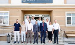 Vali Ünlüer'den Gençlik ve Spor İl Müdürlüğü'ne Ziyaret