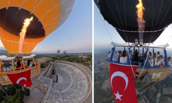 30 Ağustos Coşkusu Balonlarla Gökyüzüne Taşındı