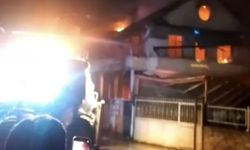 Yayla Evinde Korkutan Yangın