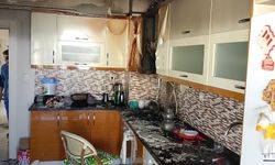 Kahramanmaraş'ta Ev Yangını
