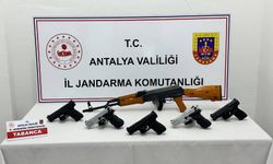 Jandarmadan Ruhsatsız Silah Operasyonu: 5 Tabanca Ele Geçirildi