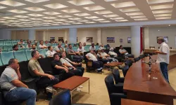 Belediyeden personeline iş güvenliği eğitimi