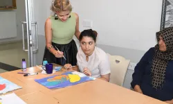 Otizmli çocuklar yeteneklerini sergiliyor