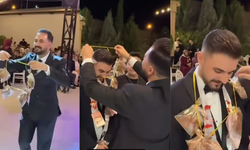 Kahramanmaraş’ta Damada Tavuk Pirzola Taktı