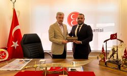 İş Adamı Şahinkanat’tan İl Başkanı Metehan’a Hayırlı Olsun Ziyareti