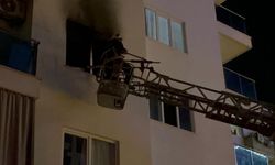 Apartman Dairesinde Çıkan Yangın Korkuttu
