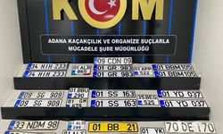 27 Sahte Plaka Ele Geçirildi
