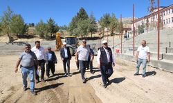 Baydemirli Güreş Sahası 12 Ekim’e Yetiştiriliyor