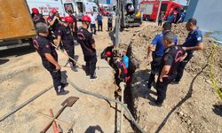 Kahramanmaraş'ta Göçükte Kalan İşçi Kurtarıldı