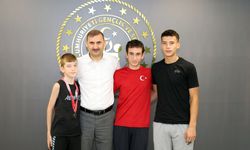 Başarılı Atlet Ege Kılınç’tan İl Müdürü Özdemir’e Ziyaret
