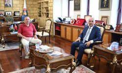 İl Defterdarı Hüseyin Erol’dan Rektör Yasım’a Ziyaret