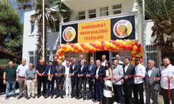 Kahramanmaraş’ta Onikişubatspor Tesisleri Açıldı