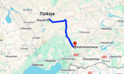 Kayseri Kahramanmaraş arası kaç km?