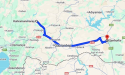 Kahramanmaraş Şanlıurfa arası kaç km?