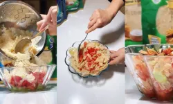 Kahramanmaraş Tarhanasına Artık Salata Olarak da Tüketiliyor