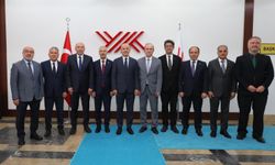 KSÜ Rektörü Yasım’dan YÖK Başkanı Özvar’a Ziyaret