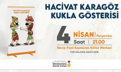 Hacivat Karagöz Gösterisi Minikler İçin Sahne Alacak