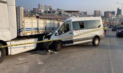 Öğrenci Minibüsü Kaza Yaptı 2 Ölü 1 Yaralı