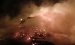 Samanlıkta Çıkan Yangını İtfaiye Söndürdü
