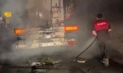 Seyir Halindeki Tanker Yandı