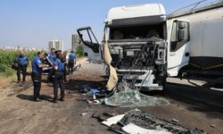 Tanker Otomobile Çarptı: 2 Yaralı