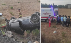 Trafik Kazasında Araç Takla Attı: 2 Yaralı Kurtarıldı