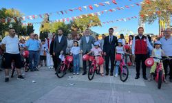 Kahramanmaraş’ta 170 Yetim Çocuğa Bisiklet Dağıtıldı