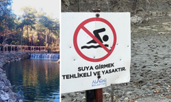 Şelalelerden Geriye Sadece Uyarı Tabelası Kaldı