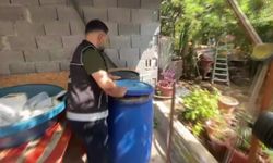 3 Adreste 2 Bin 930 Litre Kaçak İçki Ele Geçirildi