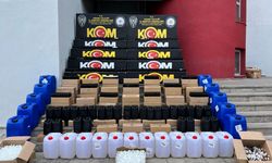 5 İlde Operasyon: 16 Ton Kaçak Etil Alkol Ele Geçirildi