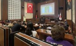 Belediye stajyerlerine 'iş güvenliği' eğitimi