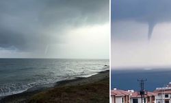 Akdeniz’de Kısa Süreli Hortum Görüldü